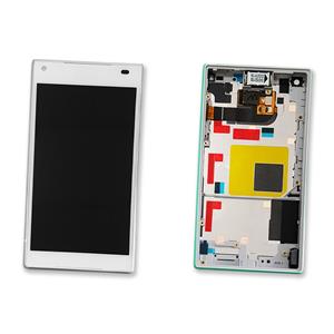 DISPLAY LCD PER SONY E5803 E5823 BIANCO CON FRAME 1297-3732