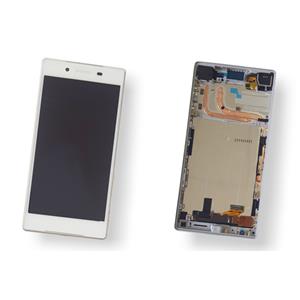 DISPLAY LCD PER SONY E6653 Z5 BIANCO CON FRAME 1296-1894