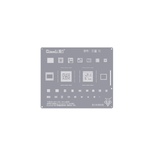 STENCIL 2D PER REBALLING CPU SAMSUNG GALAXY SERIE S21 - Z FLIP3 - Z FOLD3 QS165 QIANLI