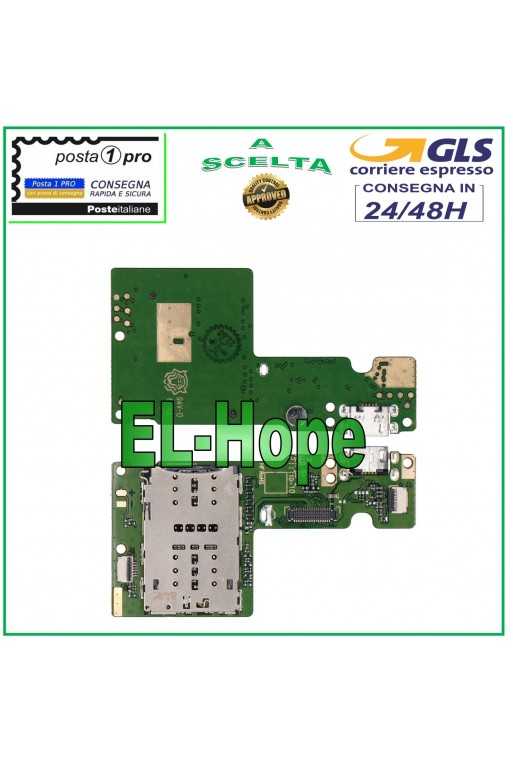 CONNETTORE RICARICA LENOVO TAB M10 TB-X505L DOCK DI CARICA MICROFONO LETTORE SIM