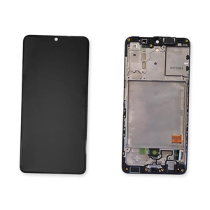 DISPLAY LCD SAMSUNG SERVICE PACK SM-A415 - A41 NERO CON FRAME