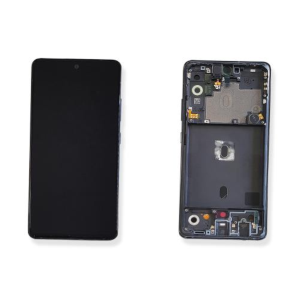 SM-A516 - A51 5G NERO LCD DISPLAY CON FRAME SAMSUNG SERVICE PACK ORIGINALE