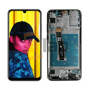 DISPLAY - LCD HUAWEI P SMART 2019 NERO CON FRAME PREMIUM POT-AL00 POT-LX1 POT-LX2 POT-LX3 POT-LX1N
