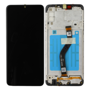 DISPLAY LCD SAMSUNG SERVICE PACK SM-A207 - A20S NERO CON FRAME