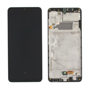 DISPLAY LCD SAMSUNG SERVICE PACK SM-A325 - A32 4G NERO CON FRAME