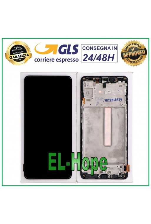 DISPLAY FRAME ORIGINALE SAMSUNG M53 5G SM-M536 SM-M536B TOUCH SCREEN GH82-28812A
