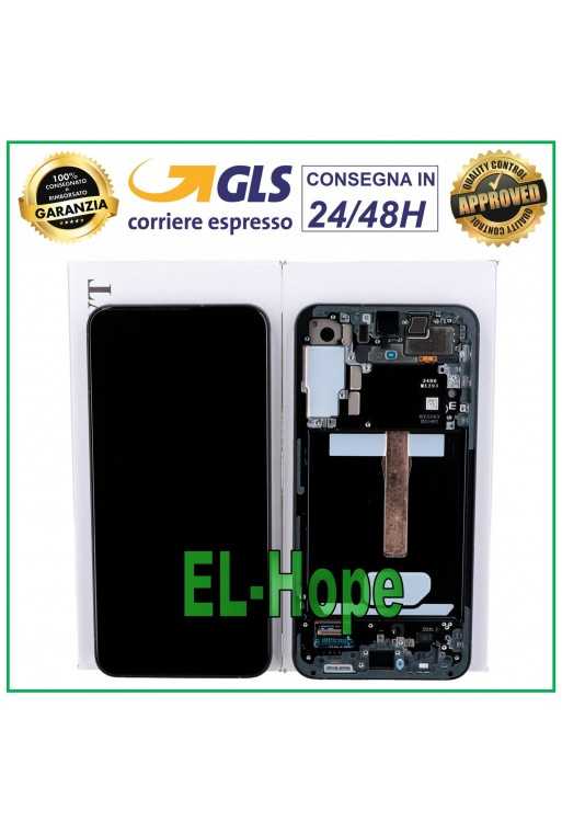 DISPLAY ORIGINALE SAMSUNG S22+ PLUS 2022 SM-S906 TOUCH GRAPHITE GRAY GH82-27500E