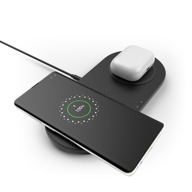 Belkin Doppio tappetino di ricarica wireless 10W BOOST CHARGE Con Alimentatore
