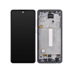 DISPLAY LCD SAMSUNG SERVICE PACK A52 4G / 5G 2021 NERO CON FRAME - SM-A525F / SM-A526