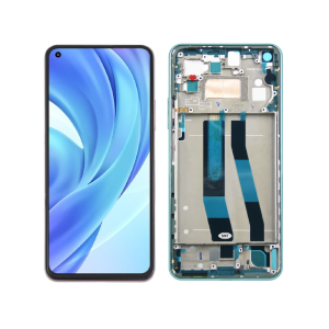 DISPLAY - LCD XIAOMI MI 11 LITE 4G/5G VERDE CON FRAME M2101K9AG