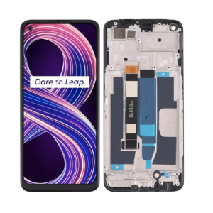 DISPLAY - LCD OPPO REALME 8 5G / NARZO 30 5G CON FRAME RMX3241 RMX3242