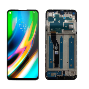 DISPLAY - LCD MOTOROLA MOTO G9 PLUS NERO CON FRAME XT2087