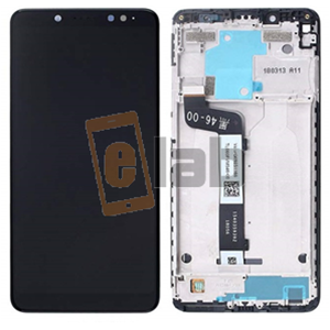 DISPLAY - LCD XIAOMI REDMI NOTE 5 / REDMI NOTE 5 PRO NERO CON FRAME