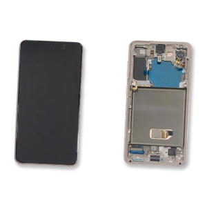 DISPLAY LCD SAMSUNG SERVICE PACK S21 5G 2021 - G991 CON FRAME PHANTOM VIOLET VIOLA