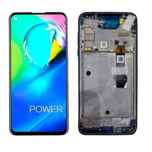 DISPLAY - LCD MOTOROLA MOTO G8 POWER NERO CON FRAME XT2041