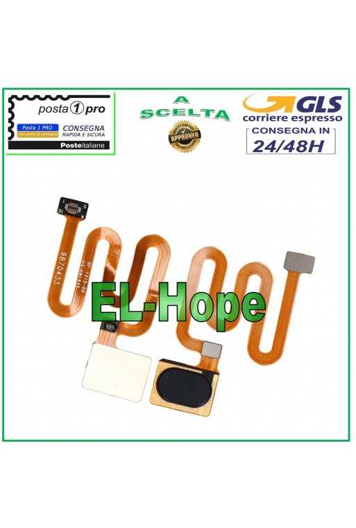 FLAT FLEX TASTO IMPRONTA FINGERPRINT OPPO A5 2020 CPH1931 CPH1933 PCHT30 NERO