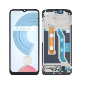 DISPLAY - LCD OPPO REALME C21Y NERO CON FRAME RMX3261 RMX3263