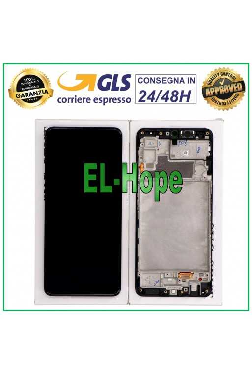 DISPLAY TOUCH FRAME LCD ORIGINALE SAMSUNG M22 2021 SM-M225 M225F GH82-26153A