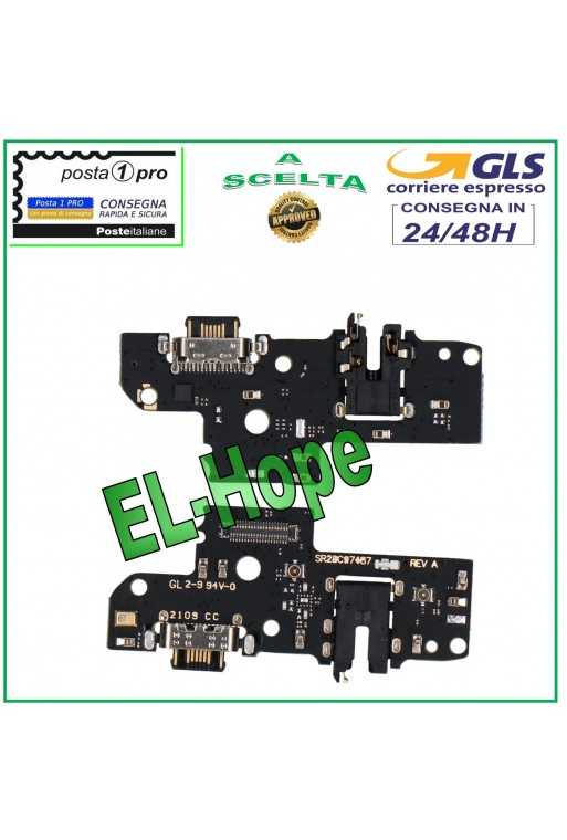 CONNETTORE RICARICA MOTOROLA MOTO G50 XT2137 XT2149 MICROFONO DOCK CARICA TYPE C