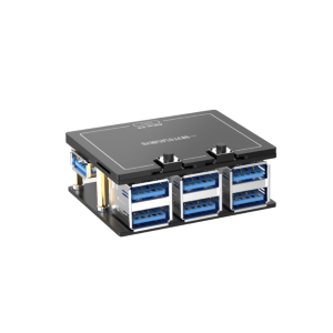 HUB USB MULTIFUNZIONE PER ALIMENTATORE DA BANCO P2408S AIXUN - 6 IN 1