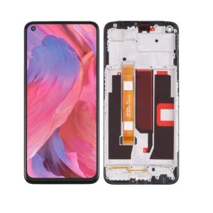 DISPLAY - LCD OPPO A54 5G / A74 5G NERO CON FRAME CPH2195 CPH2197 CPH2263