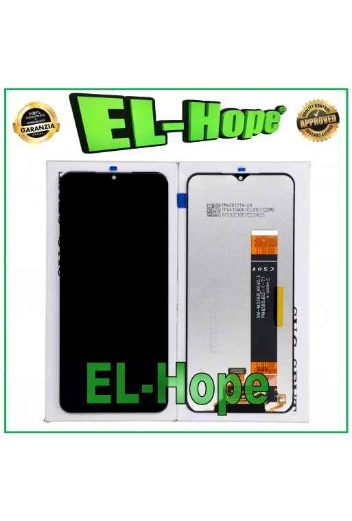 DISPLAY TOUCH + LCD PARI ORIGINALE SERVICE SAMSUNG GALAXY A13 4G 2022 SM-A137 F