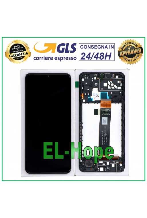DISPLAY ORIGINALE FRAME SAMSUNG A13 5G SM-A136 U/B TOUCH FLAT CDOT GH82-29077A
