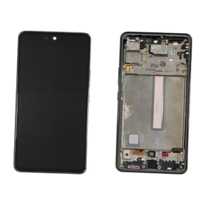 DISPLAY LCD SAMSUNG SERVICE PACK A53 5G 2022 NERO CON FRAME - SM-A536B