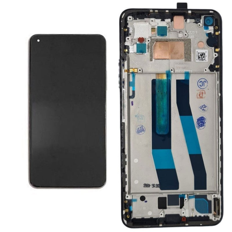 Display LCD PARI ORIGINALE + Frame Per Xiaomi 11 lite 5G NE | 2109119DG 2107119DC 2109119DI