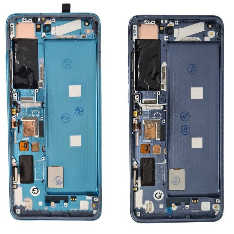 Display LCD PARI ORIGINALE + Frame Completa di Tasti Per Xiaomi MI 10 | C Version