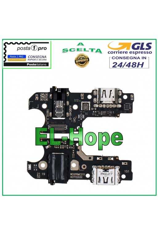 CONNETTORE RICARICA OPPO REALME C21Y RMX3261 RMX3263 MICROFONO DOCK CARICA USB