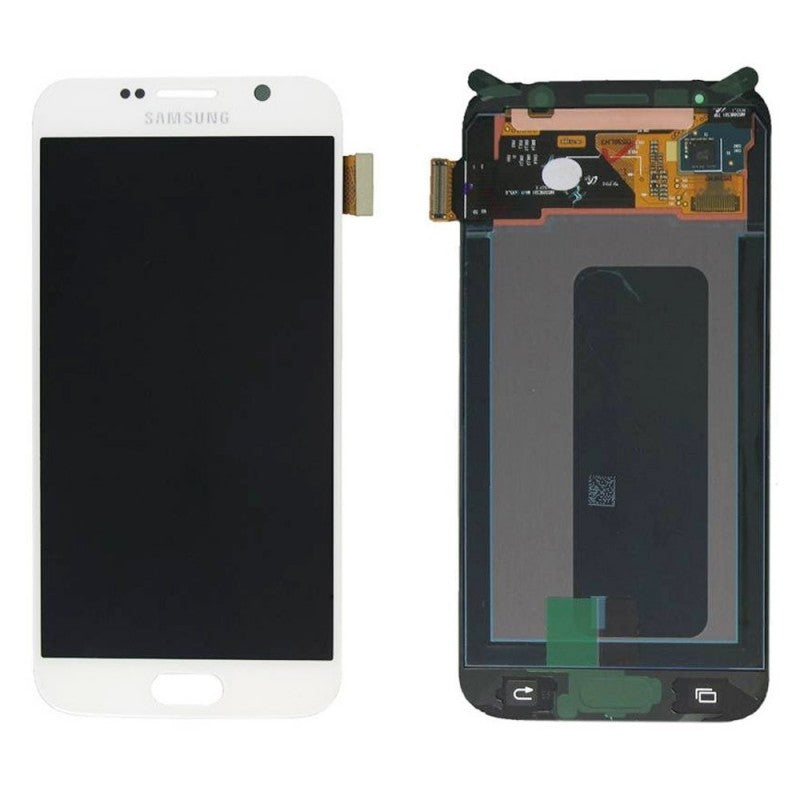 Samsung SERVICE PACK Display LCD ORIGINALE G920 S6 Bianco