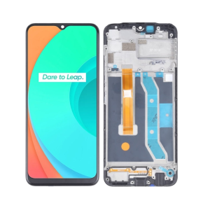 DISPLAY - LCD OPPO REALME C11 2020 NERO CON FRAME RMX2185