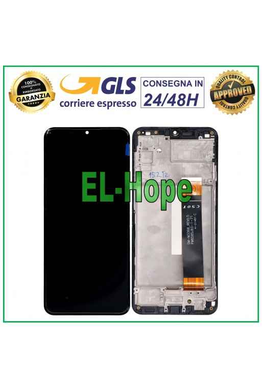 DISPLAY LCD + TOUCH SCREEN FRAME PER SAMSUNG GALAXY M33 5G 2022 SM-M336B REV0.5