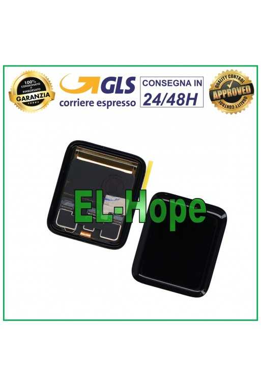 DISPLAY TOUCH SCREEN SMARTWATCH PER APPLE WATCH SERIE 3 A1859 VERSIONE GPS 42 MM