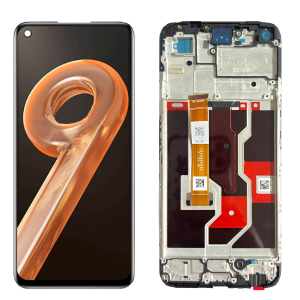 DISPLAY - LCD OPPO REALME 9I CON FRAME NERO RMX3491