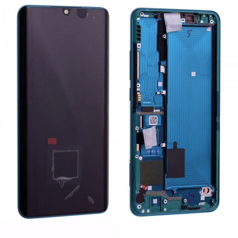Xiaomi SERVICE PACK Display LCD ORIGINALE + Frame Per MI Note 10 / MI Note 10 PRO | Forest Green