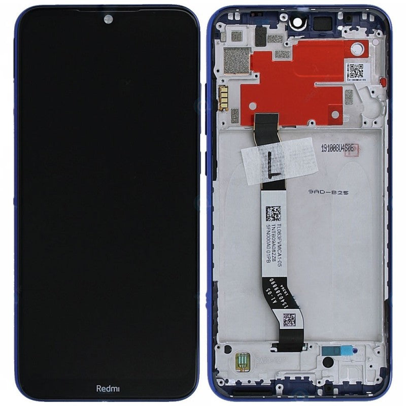 Xiaomi SERVICE PACK Display LCD ORIGINALE + Frame Per Redmi NOTE 8T M1908C3XG | Blue