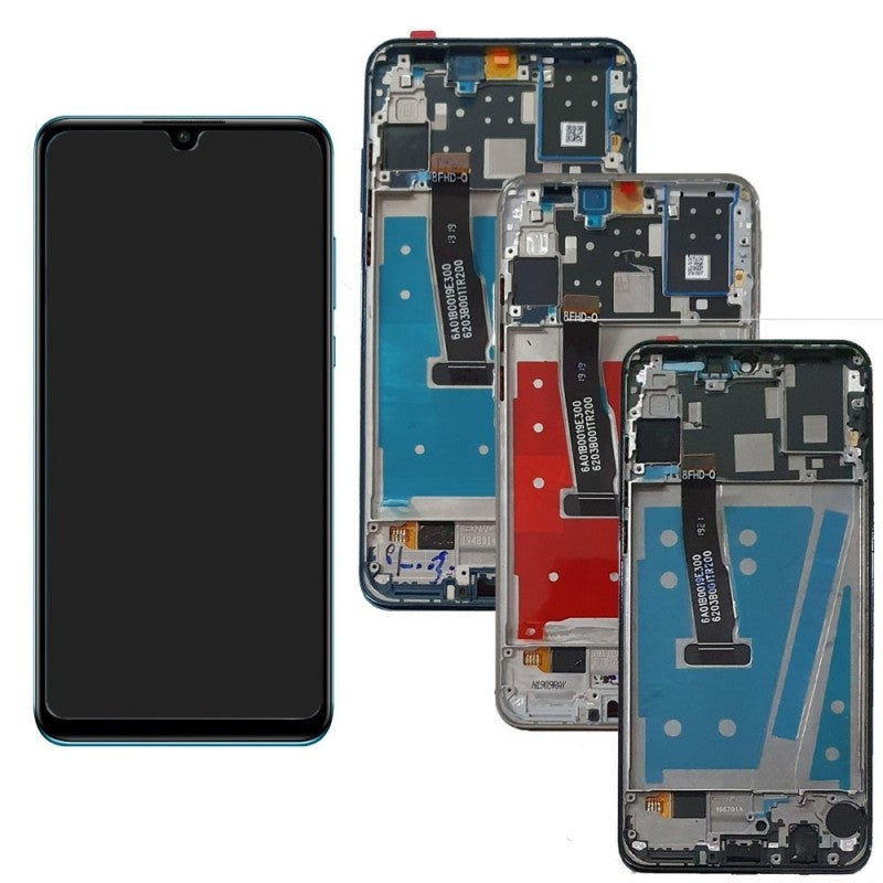 Display LCD PARI ORIGINALE + Frame Per Huawei New Edition 2020 / P30 Lite Old Edition | Camera da 48 MP