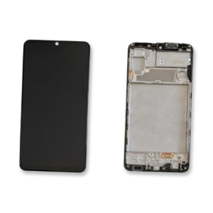 DISPLAY LCD SAMSUNG SERVICE PACK SM-A225 - A22 4G NERO CON FRAME