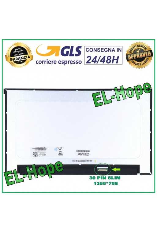 DISPLAY NT156WHM-N46 LCD NOTEBOOK 15.6&amp;quot; 30 PIN SLIM 1366*768 SCHERMO HD LED