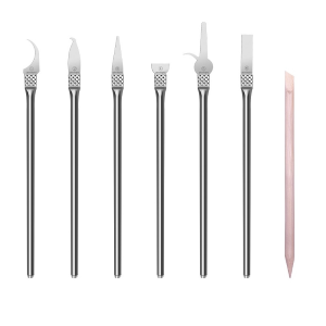 KIT LAME SPECIFICO PER SWAP PER RIMOZIONE COLLA E RESINA GTOOLSPRO - 7 PEZZI