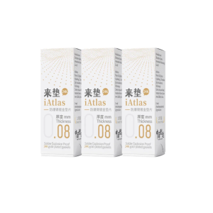 IATLAS 3 PEZZI - SPESSORI PER PAD LAYER 0.08 MM IN ORO 24K QIANLI