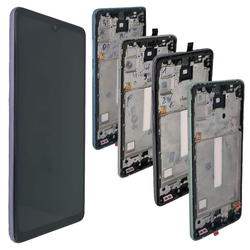 Display LCD OLED + Frame Per Samsung Galaxy A52S A528 / A52 A525 / A52 5G A526