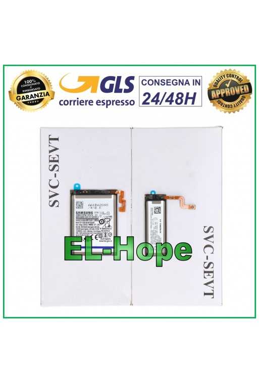 COPPIA BATTERIA ORIGINALE SERVICE SAMSUNG GALAXY Z FLIP SM-F700 EB-BF700ABY