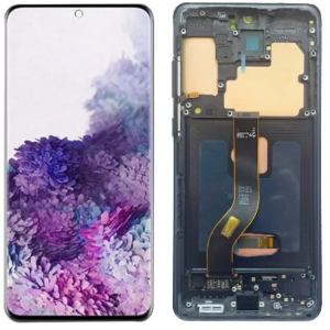 DISPLAY - LCD SAMSUNG GALAXY S20 PLUS / S20 PLUS 5G OLED NERO CON FRAME G985F G986F