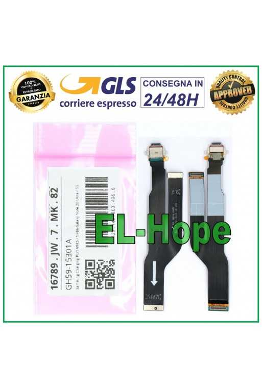FLAT CONNETTORE RICARICA ORIGINALE SERVICE SAMSUNG GALAXY NOTE 20 ULTRA SM-N986