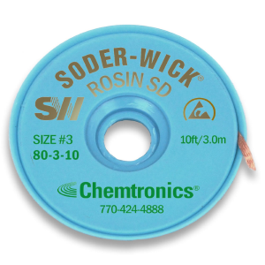 TRECCIA DISSALDANTE 2.0MM*3M 80-3-10 CHEMTRONICS
