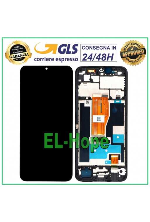 DISPLAY FRAME + LCD PER OPPO REALME C30 /C33 RMX3581 TOUCH SCREEN VETRO SCHERMO
