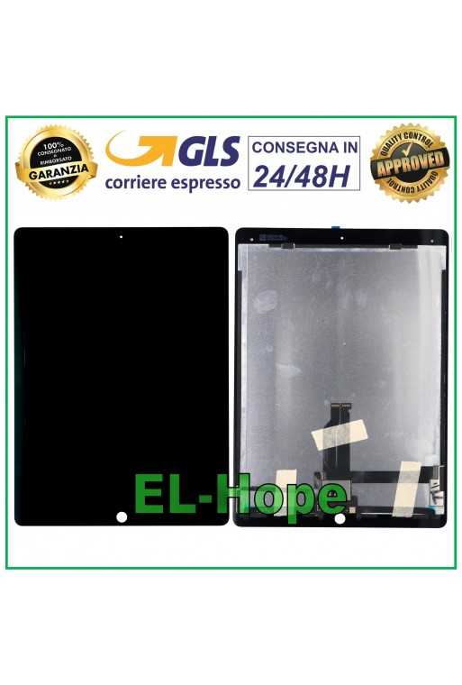 DISPLAY LCD TOUCH SCREEN PER APPLE IPAD PRO 12.9&amp;quot; A1584 A1652 SCHERMO VETRO NERO